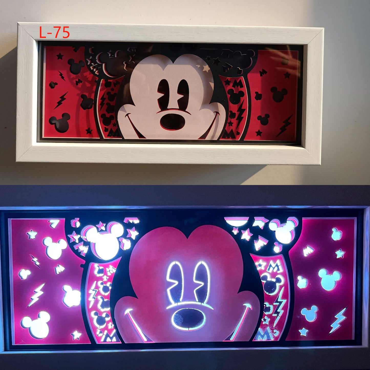 Boîte lumineuse Mickey Disney