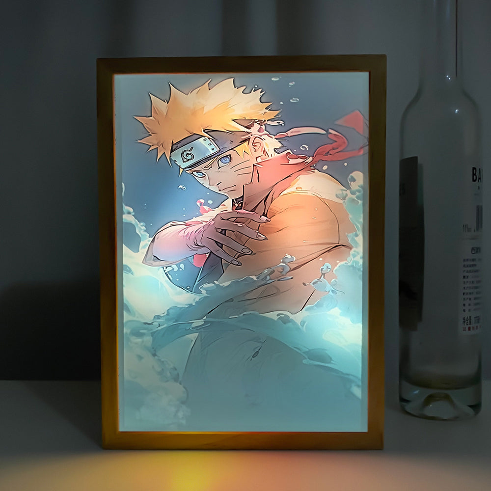 Cadre lumineux LED Naruto 