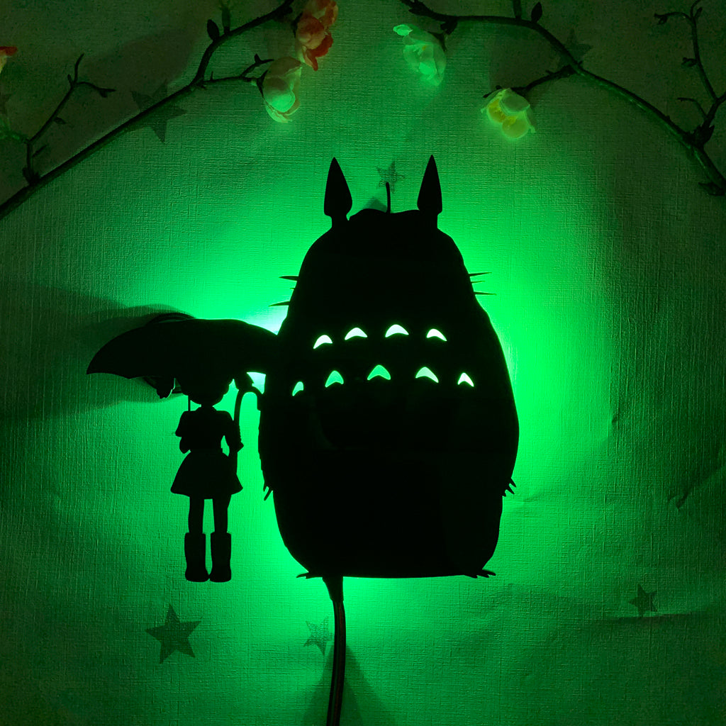 My Neighbor Totoro - Totoro x Mei Kusakabe - Silhouette Light