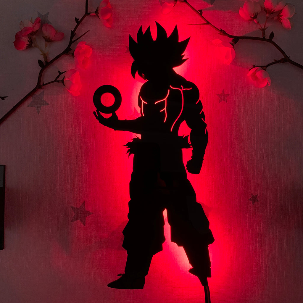 Goku - Lumière Silhouette