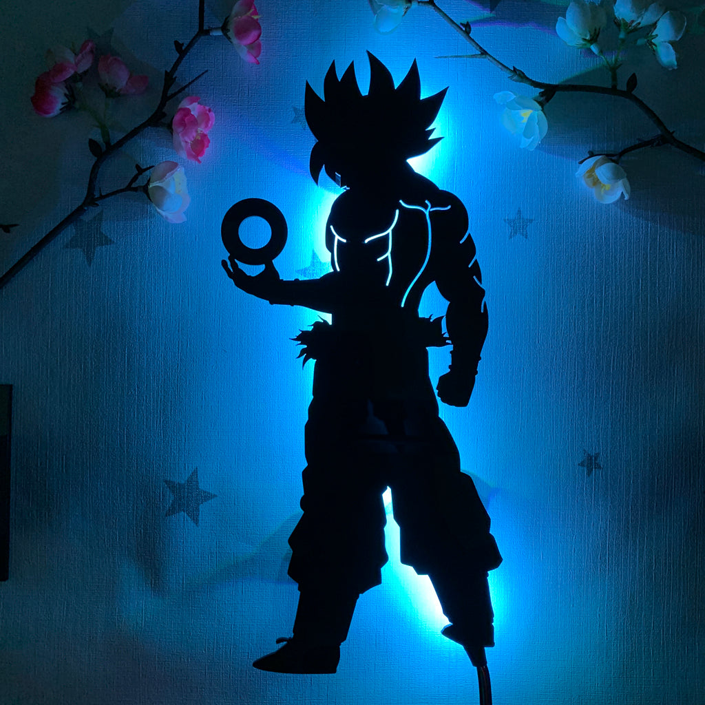 Goku - Lumière Silhouette