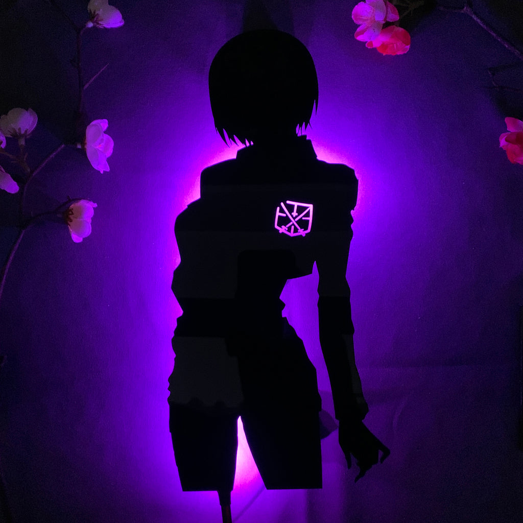 Mikasa Ackerman - Silhouette Lumière