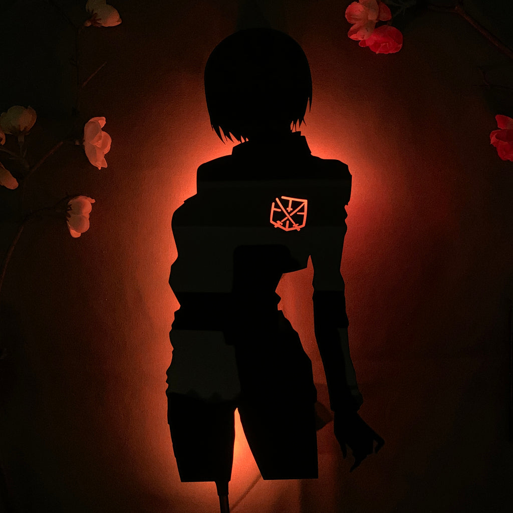 Mikasa Ackerman - Silhouette Lumière