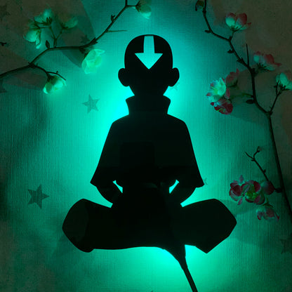 Aang - Lumière de silhouette