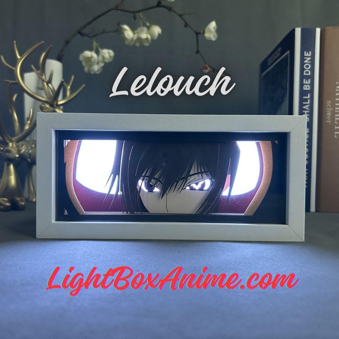 Code Geass Lelouch Lamperouge LightBox - LightBox Anime Store