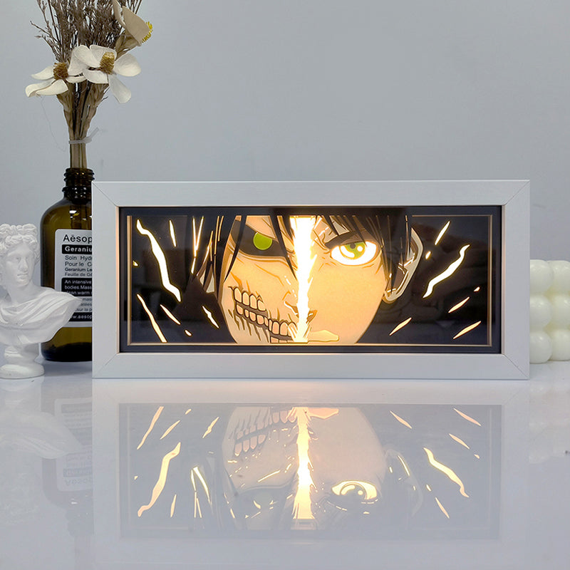 Eren Yeager Anime Attaque sur Titan Boîte à lumière