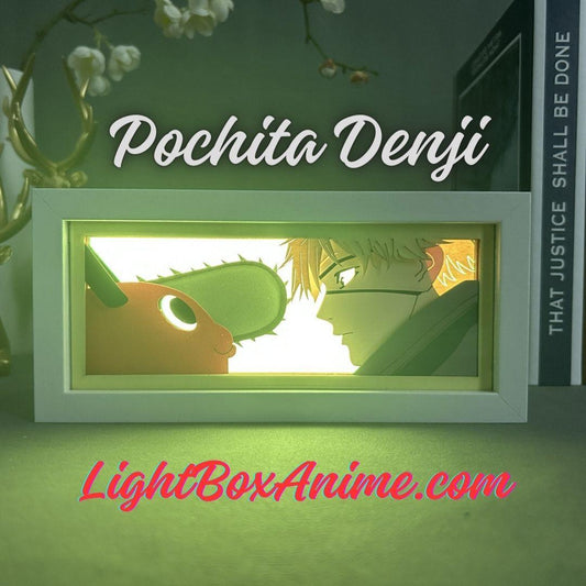 Chainsaw Man Pochita Denji LightBox - LightBox Anime Store
