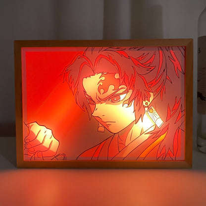 Tanjiro Kamado LED Light Frame