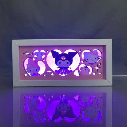 Boîte à lumière Hello Kitty Anime Sanrio 