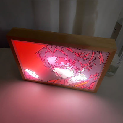Cadre lumineux LED Tanjiro Kamado